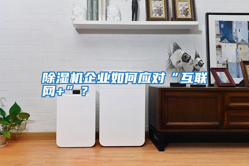 除濕機企業如何應對“互聯網+”？