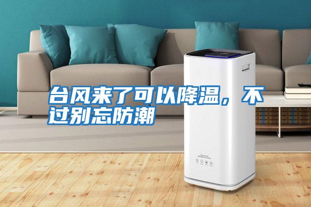 臺風(fēng)來了可以降溫，不過別忘防潮