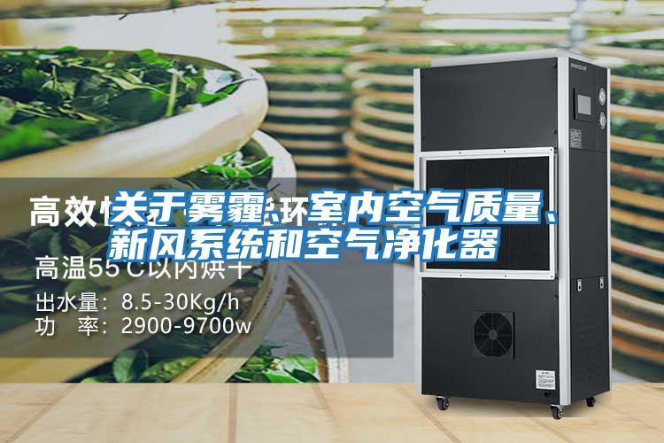 關于霧霾、室內空氣質量、新風系統和空氣凈化器