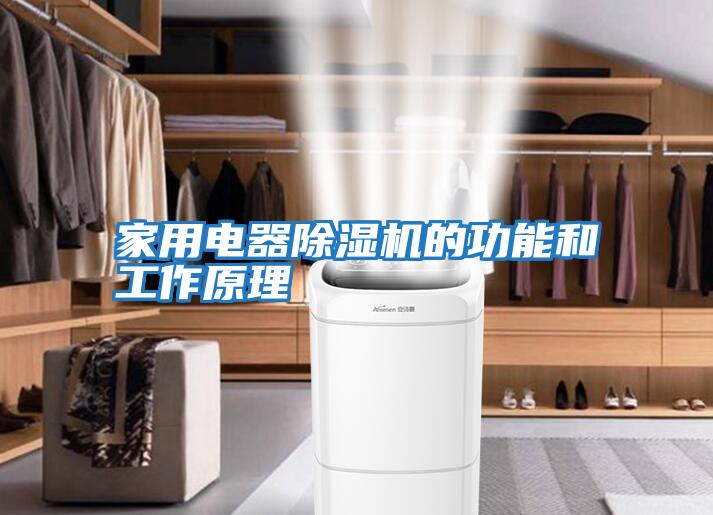 家用電器除濕機的功能和工作原理