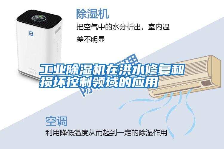 工業除濕機在洪水修復和損壞控制領域的應用