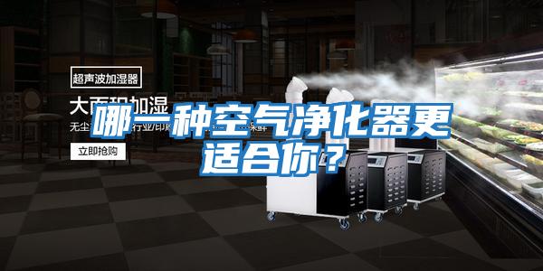 哪一種空氣凈化器更適合你?