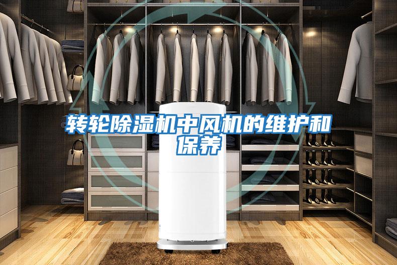轉輪除濕機中風機的維護和保養