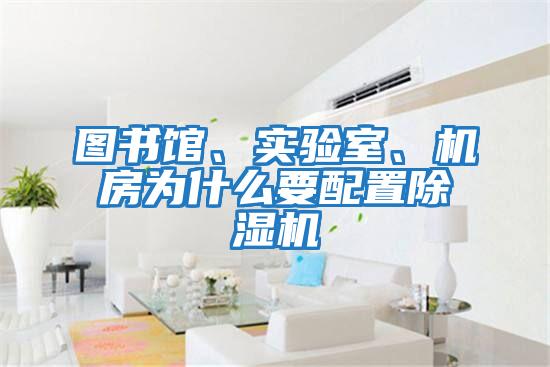 圖書館、實驗室、機房為什么要配置除濕機