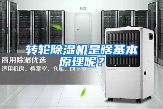 轉輪除濕機是啥基本原理呢？