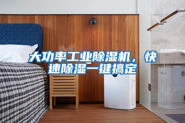 大功率工業除濕機，快速除濕一鍵搞定
