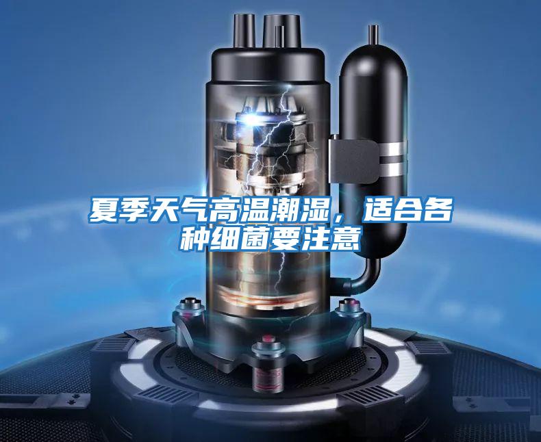 夏季天氣高溫潮濕，適合各種細(xì)菌要注意
