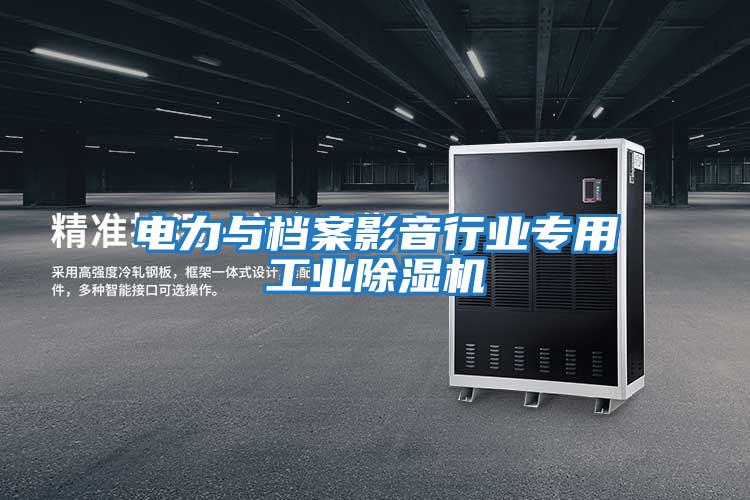 電力與檔案影音行業專用工業除濕機