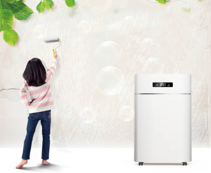 消毒液霧化機，微米級干霧消毒液霧化器