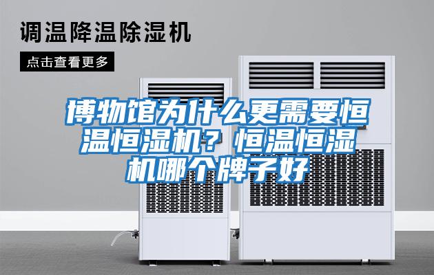 博物館為什么更需要恒溫恒濕機？恒溫恒濕機哪個牌子好