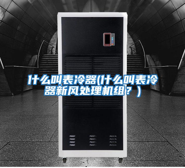 什么叫表冷器(什么叫表冷器新風處理機組？)
