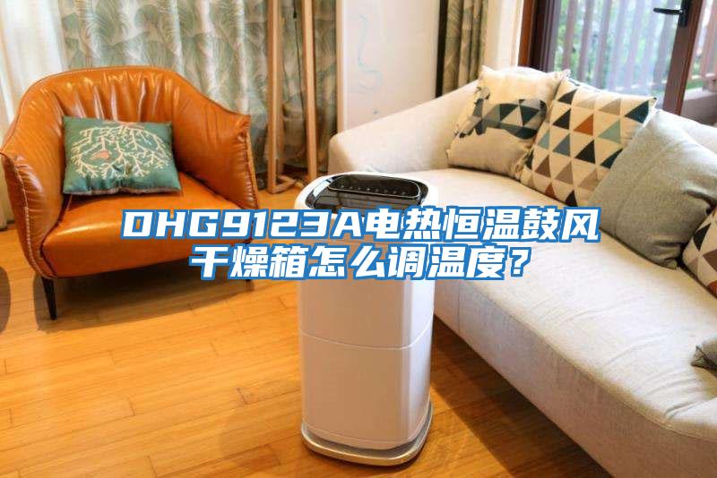 DHG9123A電熱恒溫鼓風干燥箱怎么調(diào)溫度？