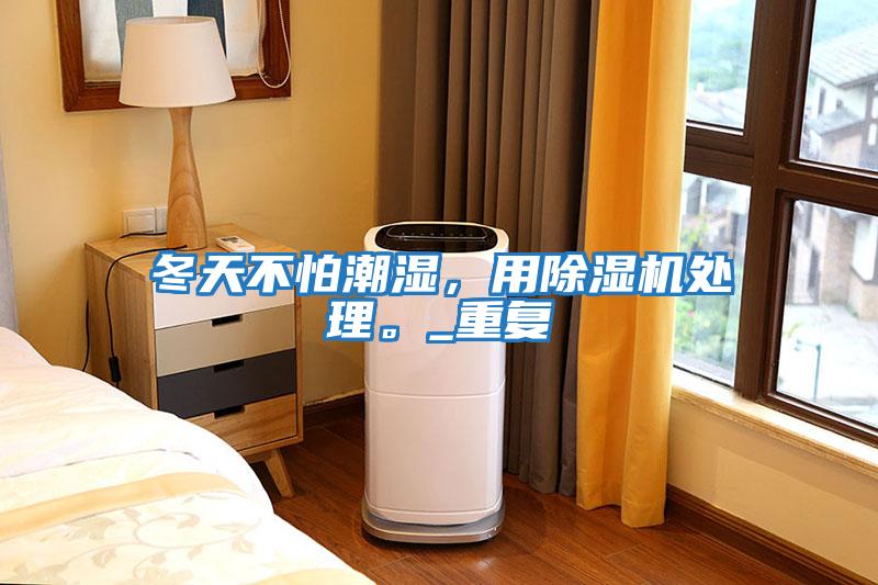 冬天不怕潮濕，用除濕機處理。_重復