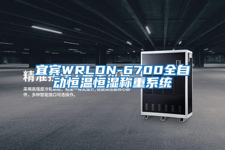 宜賓WRLDN-6700全自動恒溫恒濕稱重系統