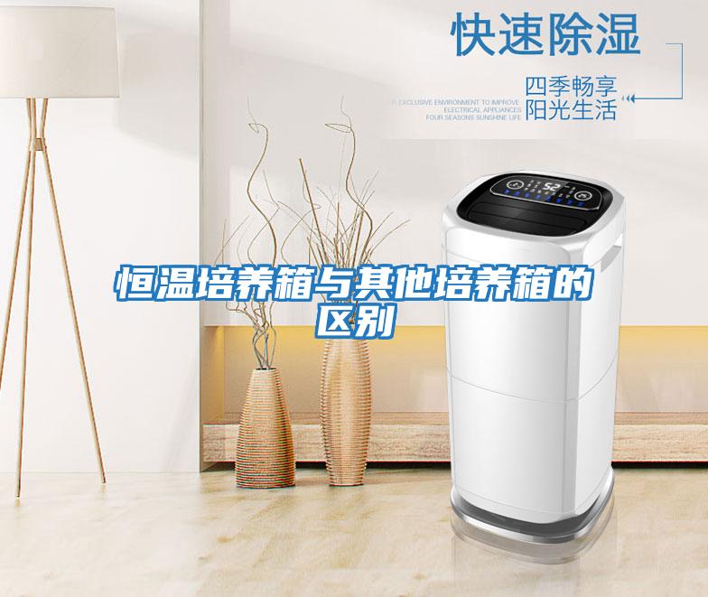 恒溫培養箱與其他培養箱的區別