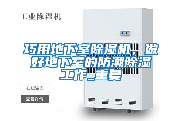 巧用地下室除濕機，做好地下室的防潮除濕工作_重復
