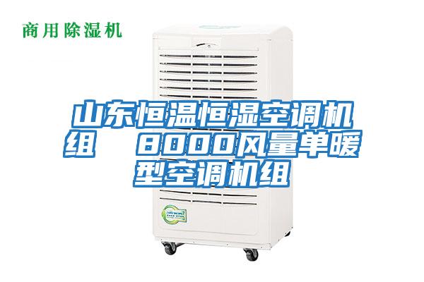 山東恒溫恒濕空調機組 8000風量單暖型空調機組