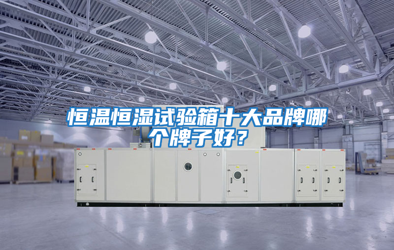 恒溫恒濕試驗(yàn)箱十大品牌哪個(gè)牌子好？