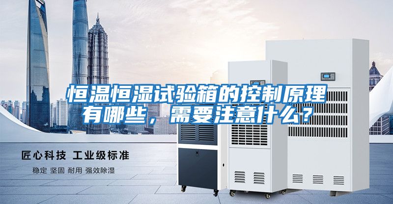 恒溫恒濕試驗箱的控制原理有哪些，需要注意什么？