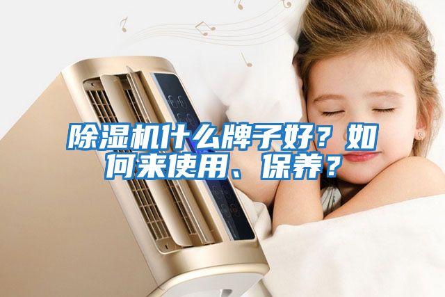 除濕機什么牌子好?如何來使用、保養?