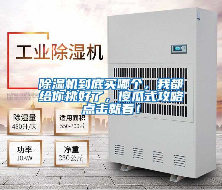 除濕機到底買哪個,我都給你挑好了,傻瓜式攻略點擊就看!