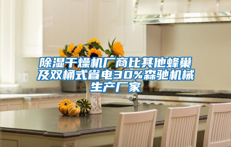 除濕干燥機廠商比其他蜂巢及雙桶式省電30%森馳機械生產廠家
