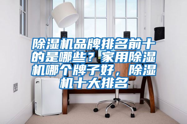 除濕機品牌排名前十的是哪些？家用除濕機哪個牌子好，除濕機十大排名