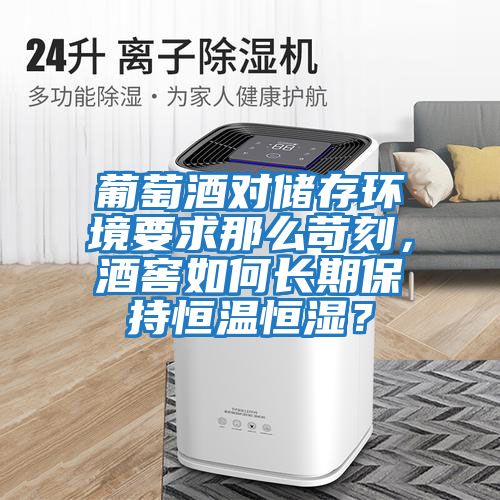 葡萄酒對(duì)儲(chǔ)存環(huán)境要求那么苛刻，酒窖如何長(zhǎng)期保持恒溫恒濕？