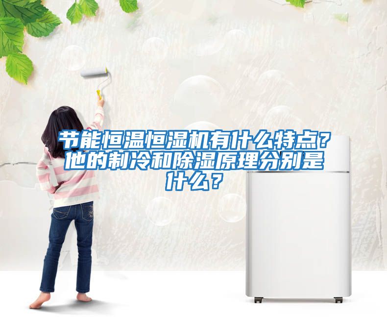 節能恒溫恒濕機有什么特點？他的制冷和除濕原理分別是什么？